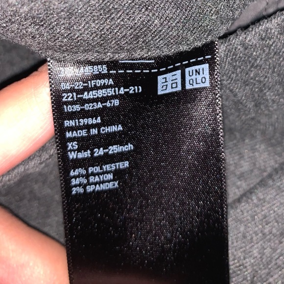Uniqlo Gray Trousers - Picture 3 of 3